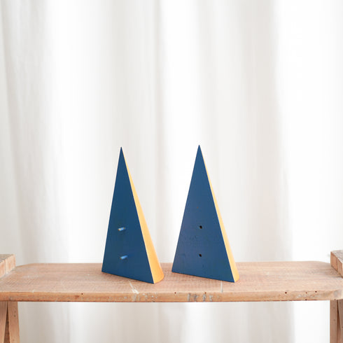 Mathematical model - cone (orange & blue)